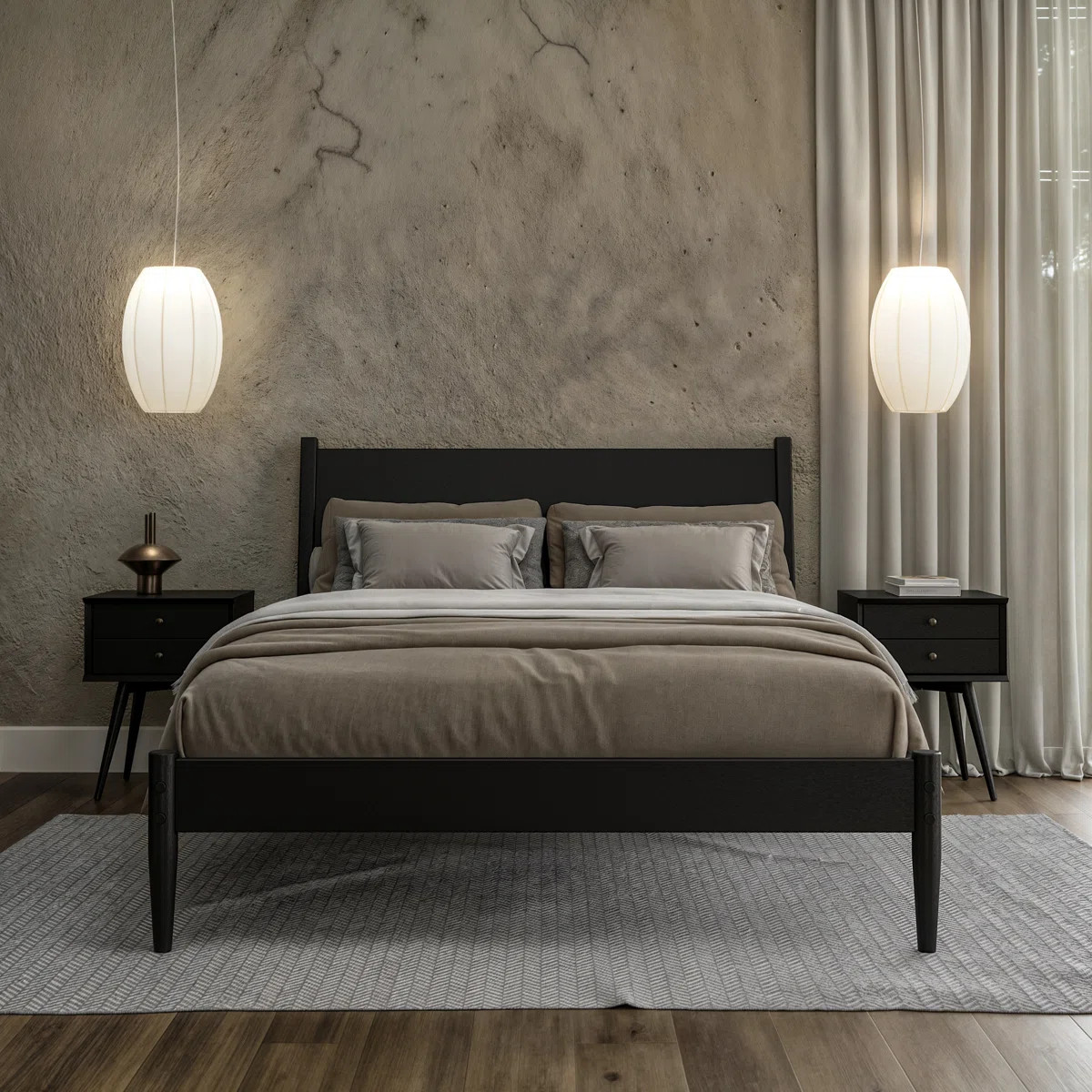 Ashlie Solid Wood Platform Bed | Wayfair North America