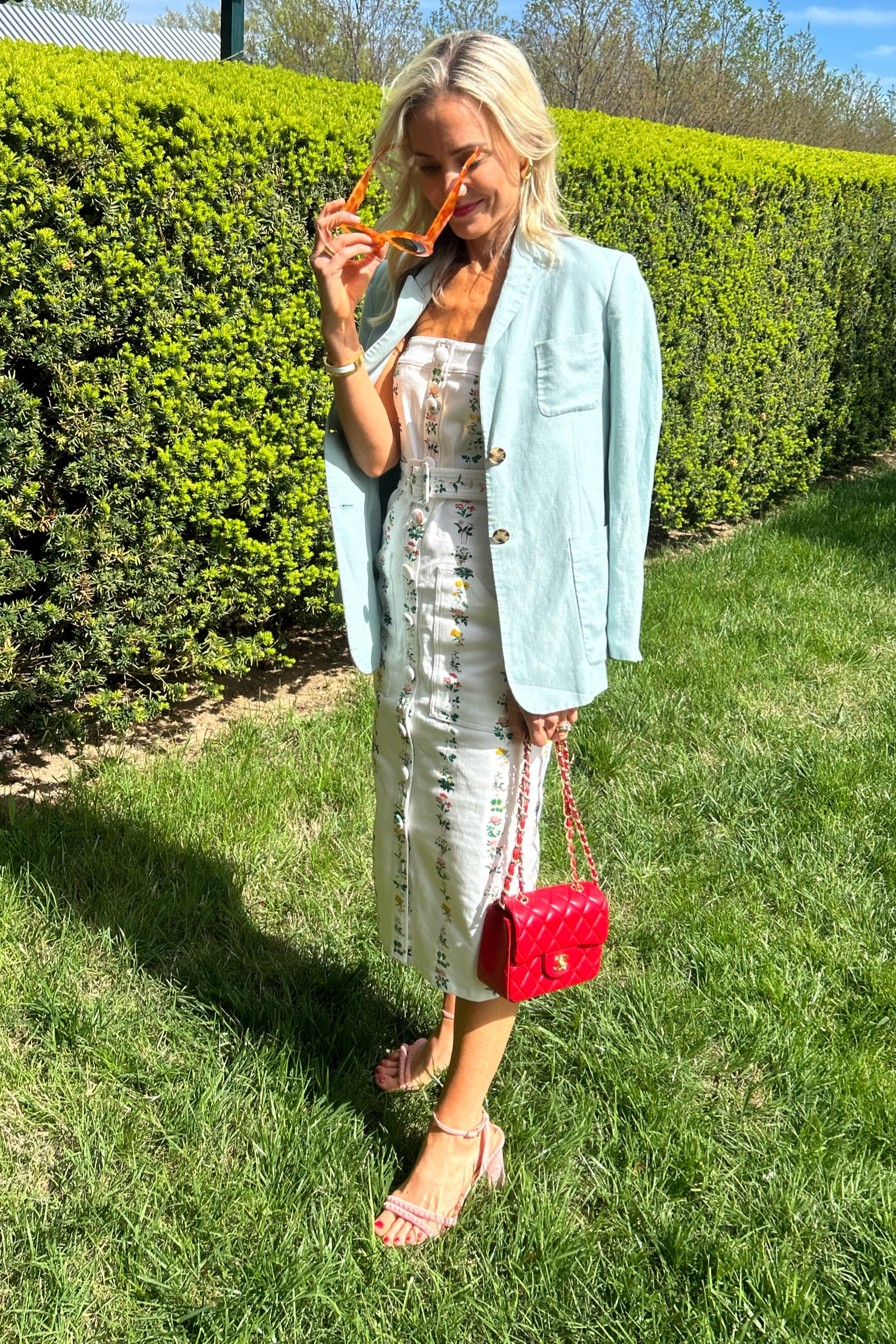 Keeneland spring look! Great dress and blazer look for spring!

#LTKstyletip #LTKparties #LTKSeasonal