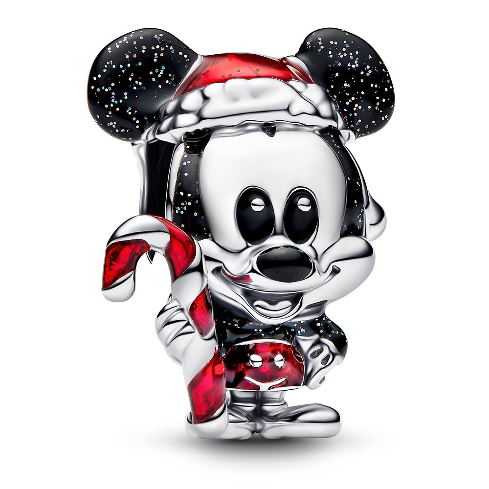 Santa Mickey Mouse Charm by Pandora | Disney Store