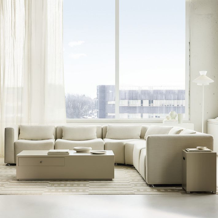 Build Your Own - Billy Cotton Curved Sectional | West Elm (US)