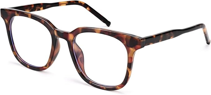 Dollger Blue Light Blocking Glasses For Woman Men Thick Frame Square Non-Prescription Myopia, For... | Amazon (US)