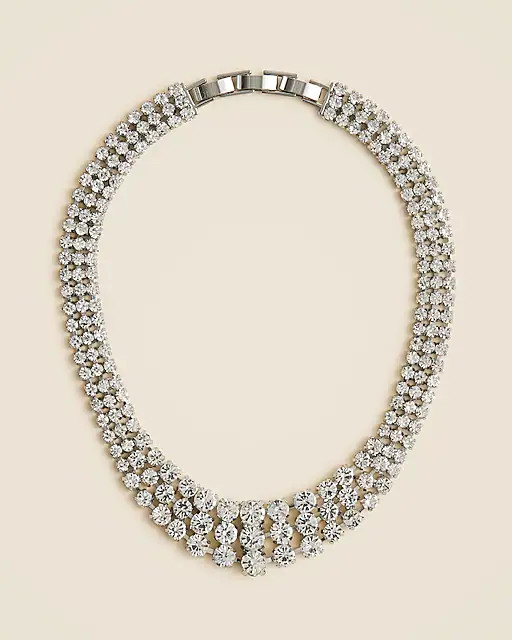 Crystal collar necklace | J. Crew US