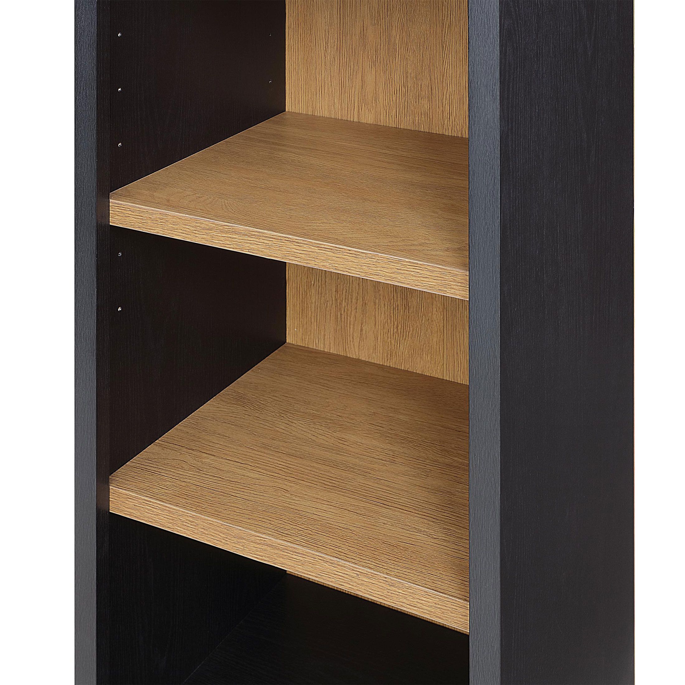 Better Homes & Gardens Juliet Narrow Arch Bookcase, Rich Black Finish | Walmart (US)