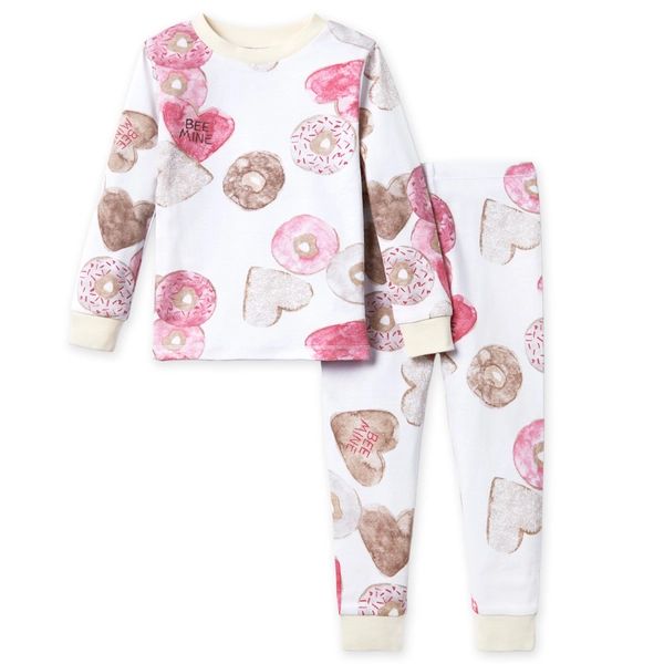 Doughnut Crazy Organic Cotton Pajamas - 4 Toddler | Burts Bees Baby