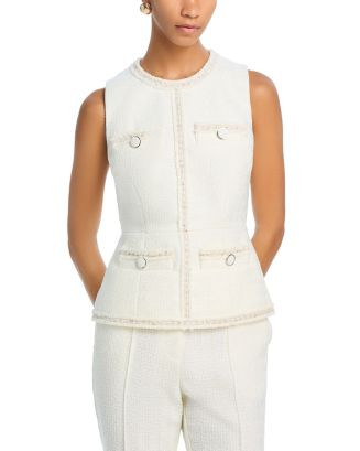Nette Bouclé Shell Top | Bloomingdale's (US)