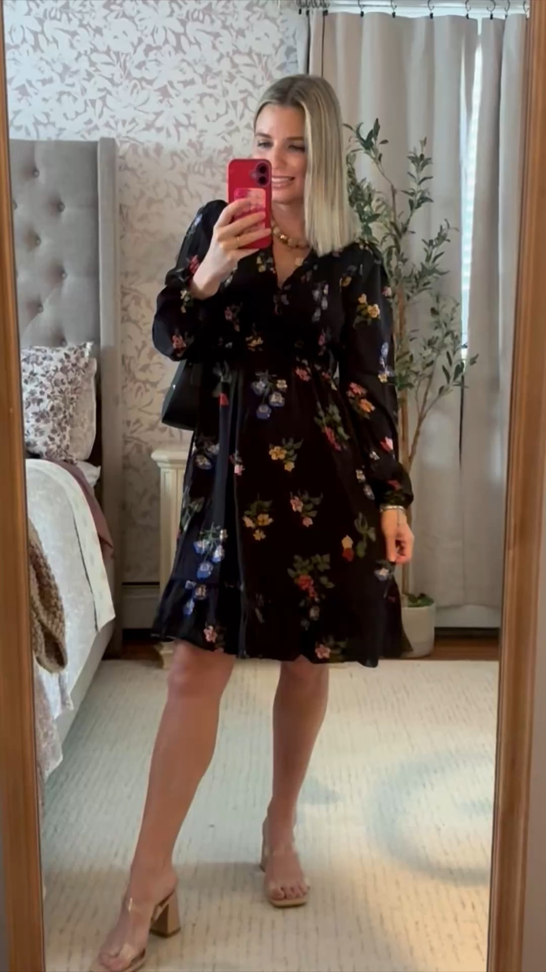 Love a summer black floral dress- so different!! 

*wearing size small

#LTKootd #LTKPetite #LTKSaleAlert