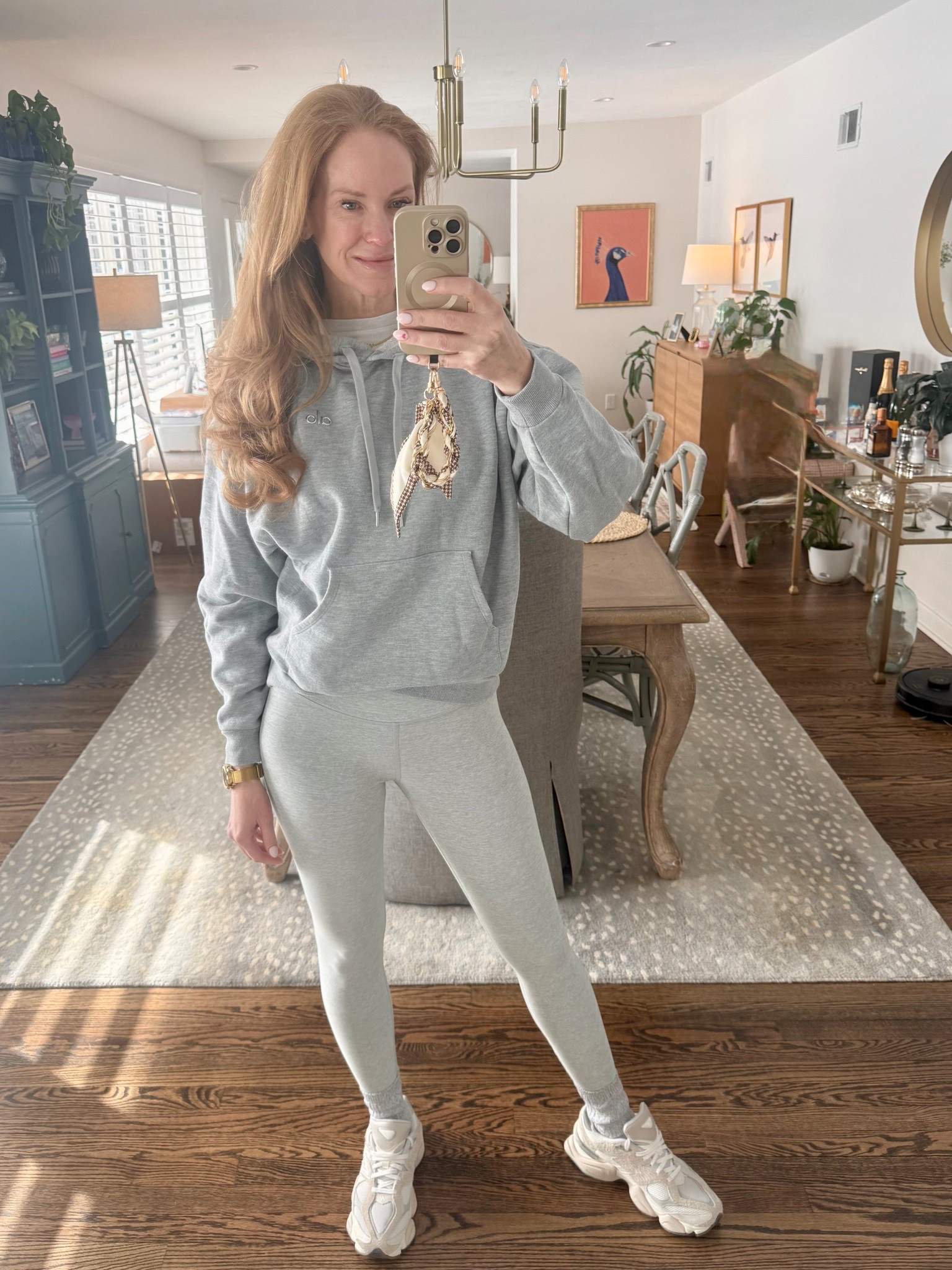 Monochromatic gray athleisure just looks more chic! These are the SOFTEST gray leggings from Alo and the hoodie I own in 3 colors! 
Plus, everyone needs these insanely comfortable New Balance sneakers! 
M leggings, S hoodie, TTS sneaks 

#LTKOver40 #LTKootd #LTKActive