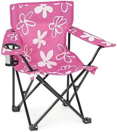 Kids' Folding Camp Chair with Child Safety Lock and Carry Case | Doll Chair NOT Included | Amazon (US)