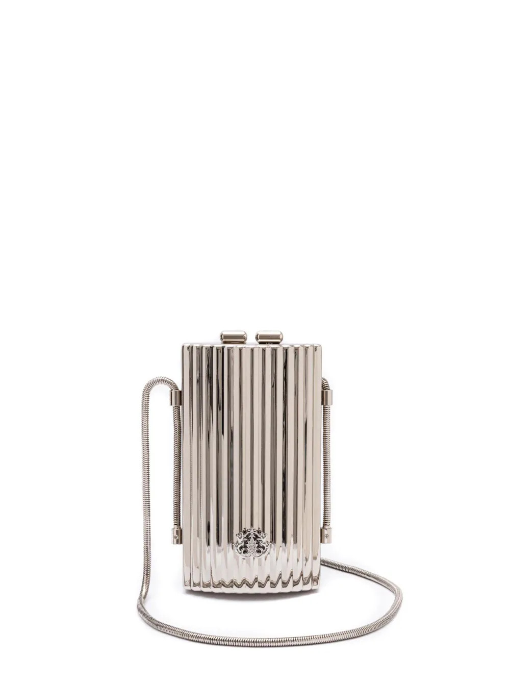 Isla Cantil Clutch Bag | Silver | FARFETCH AU | Farfetch Global