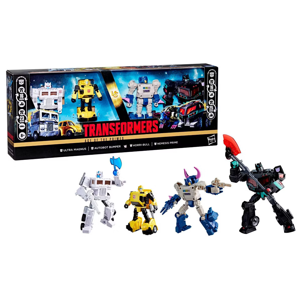 Transformers Age of the Primes Action Figure 4-Pack | Target