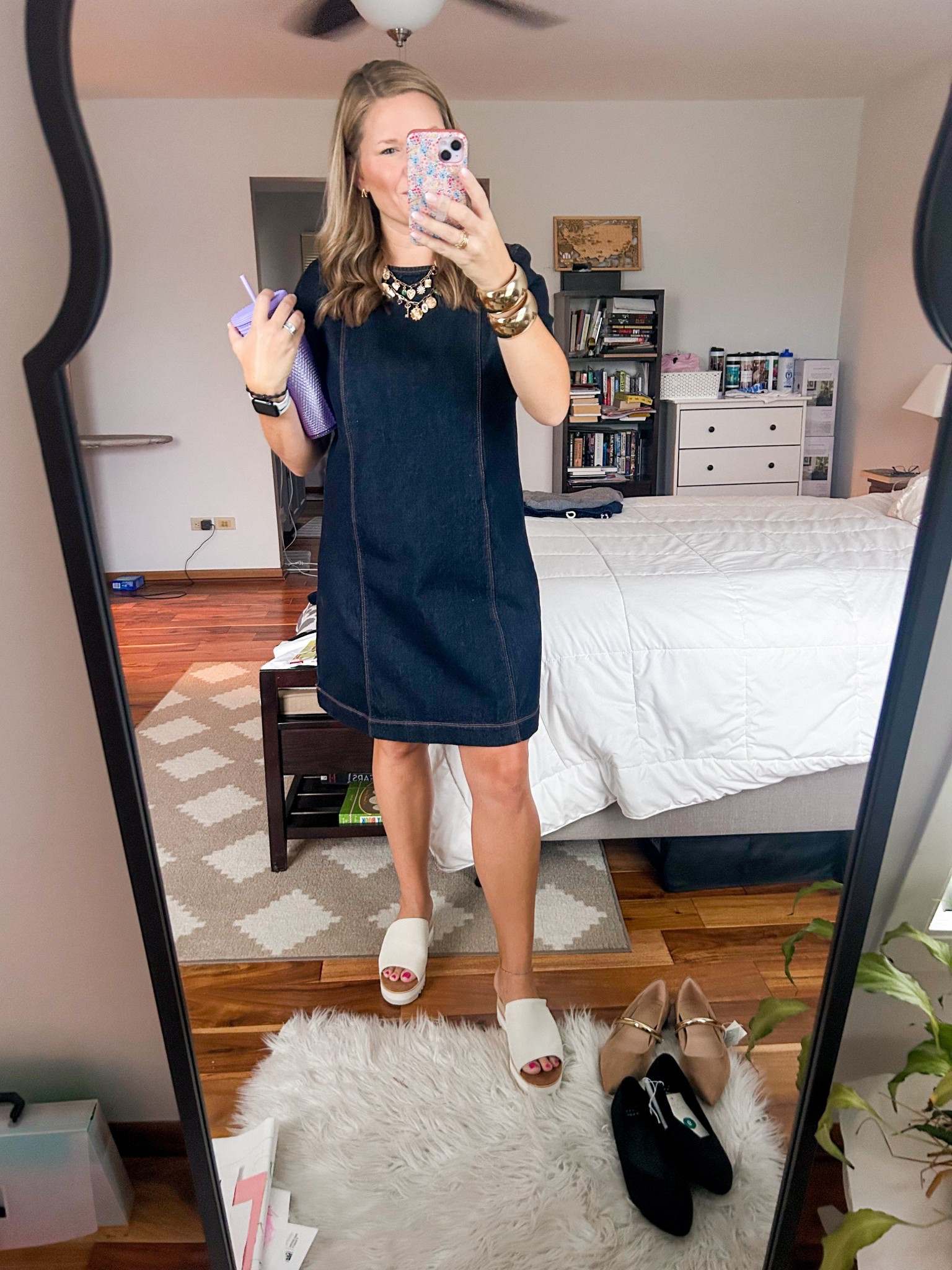 Day 2 - I know I’ve shared this dress in stories (as a co-worker pointed out today lol) but I officially wore it to school today! 

#LTKWorkwear #LTKSaleAlert #LTKOver40