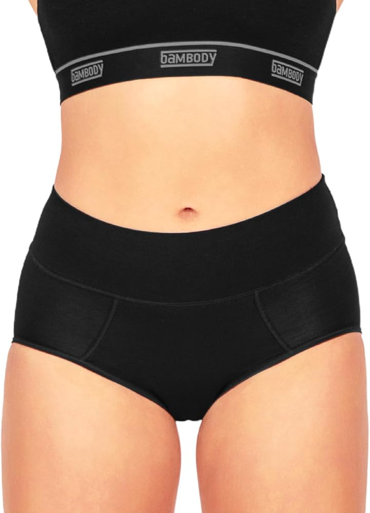 Bambody Absorbent Panties, Period Underwear for Women and Teens - Leakproof, Soft, Breathable, Co... | Amazon (US)
