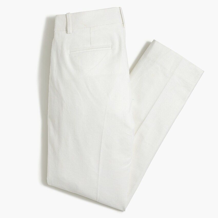 Petite linen-cotton Holland pant | J.Crew Factory
