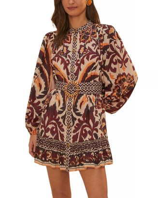 FARM Rio Toucans Scarf Belted Mini Dress - Exclusive  | Bloomingdale's Farm Rio | Bloomingdale's (US)