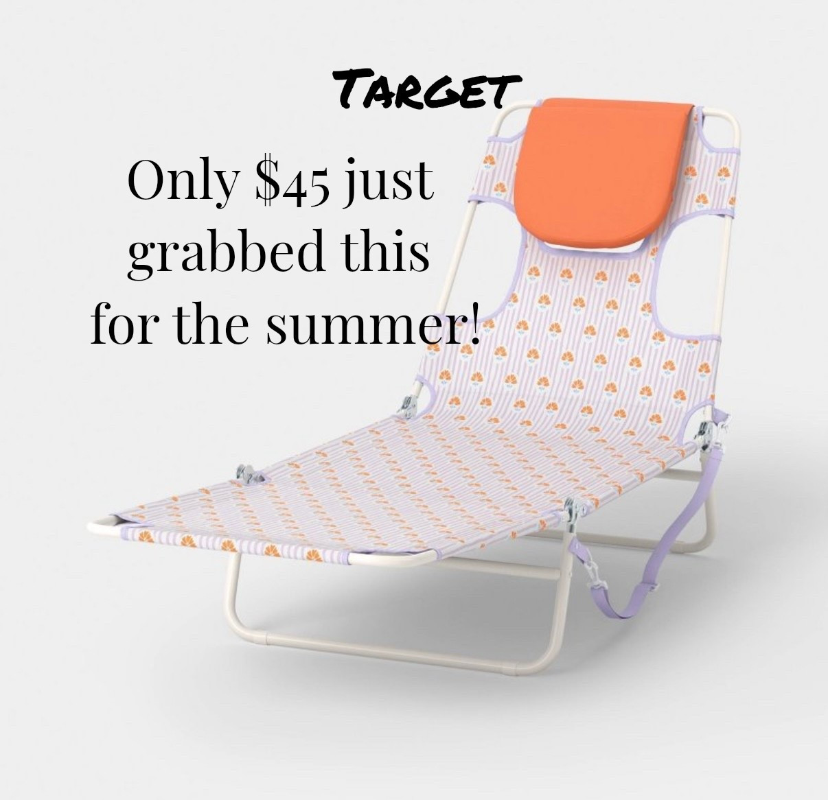 #beachloungechair #outdoorchair #viral #targetbeachchair #beachessentials #summeressentials