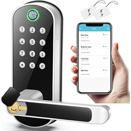Sifely Smart Lock, Keyless Entry Door Lock, Fingerprint Door Lock, Digital Door Lock, Combination Do | Amazon (US)