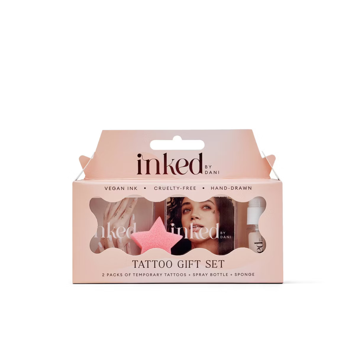 INKED By Dani Deluxe Gift Set Temporary Tattoo Gift Set - 2Pk | Target