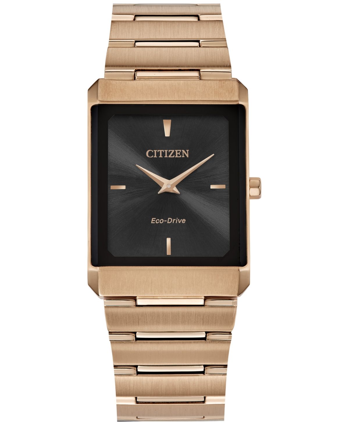 Citizen Unisex Rose Gold-Tone Bracelet Watch 27.6mm | Macys (US)