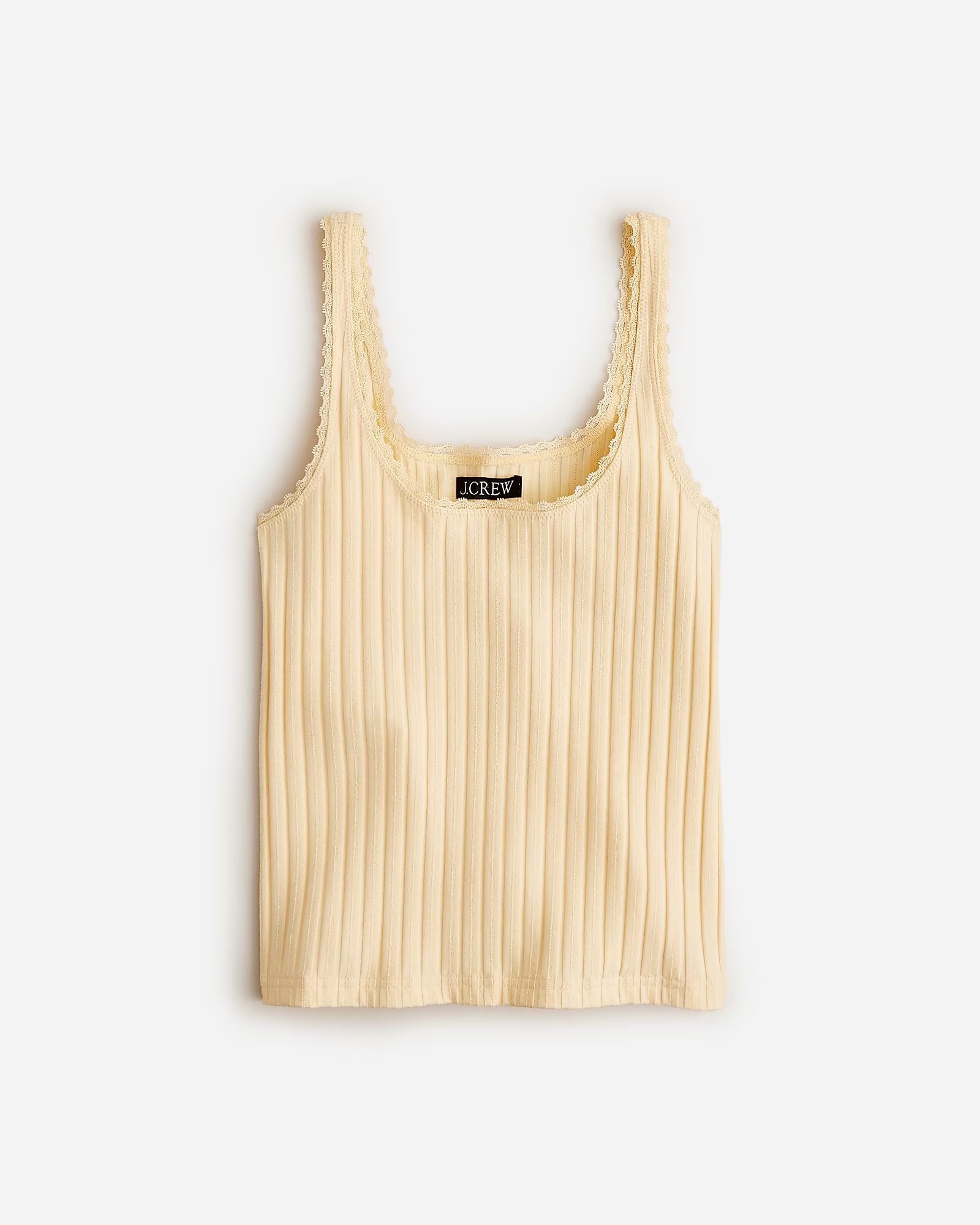 Pointelle tank top | J. Crew US