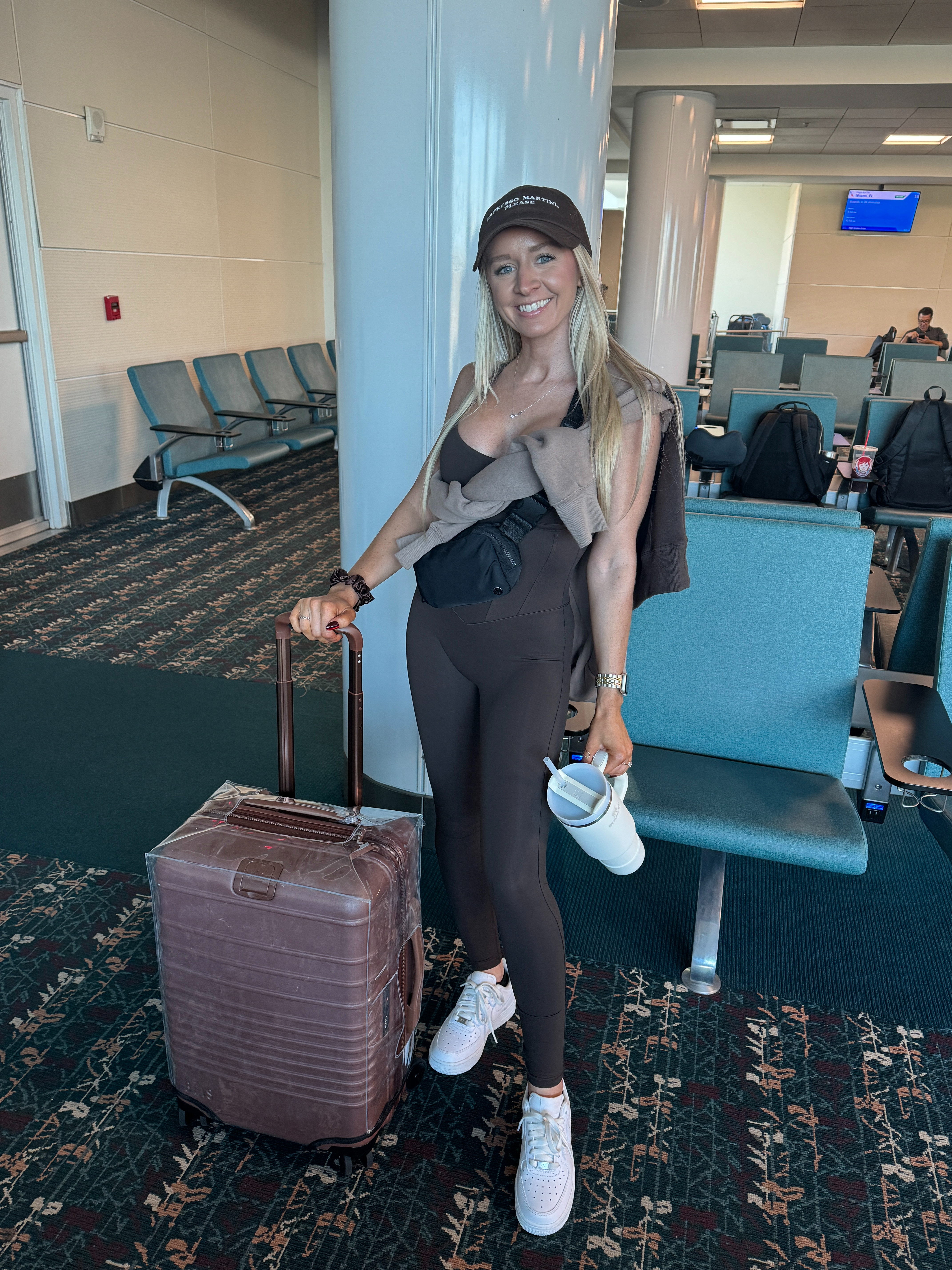 Travel Airport Outfit, Travel OOTD, Beis Luggage Sale 

 #LTKSaleAlert #LTKPetite #LTKTravel
