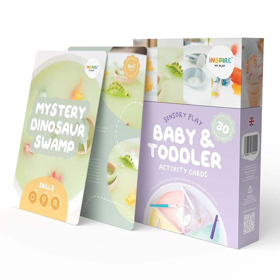 Inspire My PLAY - 30 x Baby and Toddler Sensory Play Activity Cards - Inspiration for Creative Pl... | Amazon (US)