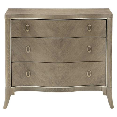 Caracole Modern Classic Modern Brown Nightstand | Kathy Kuo Home