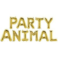 Party Animal Balloons Banner Animals Mylar Letters Safari Zoo Birthday Decorations Jungle | Etsy (US)