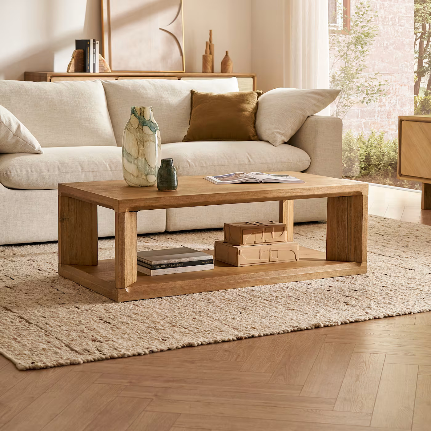 Casa Rectangular Box Coffee Table | Castlery | Castlery US