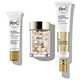 RoC Retinol PM Rituals Bundle: RoC Retinol Serum Night Capsules + Deep Wrinkle Night Cream + RoC Eye Cream for anti-wrinkles, dark circles, and puffy eyes | Amazon (US)