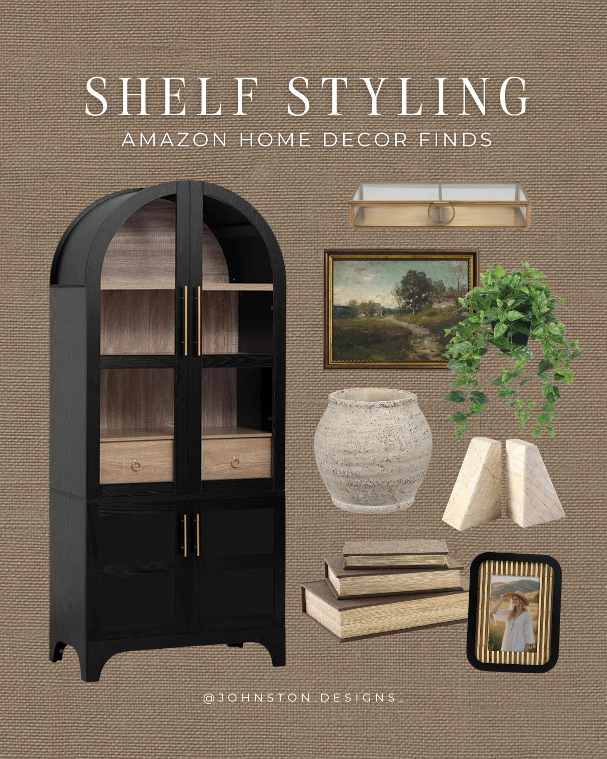 Stylish and budget-friendly shelf styling home decor finds from Amazon! 

Modern organic, neutral home, bookends, stacked book, decor inspo, styling tips, Amazon home finds. 

 #LTKHome #LTKFindsUnder50