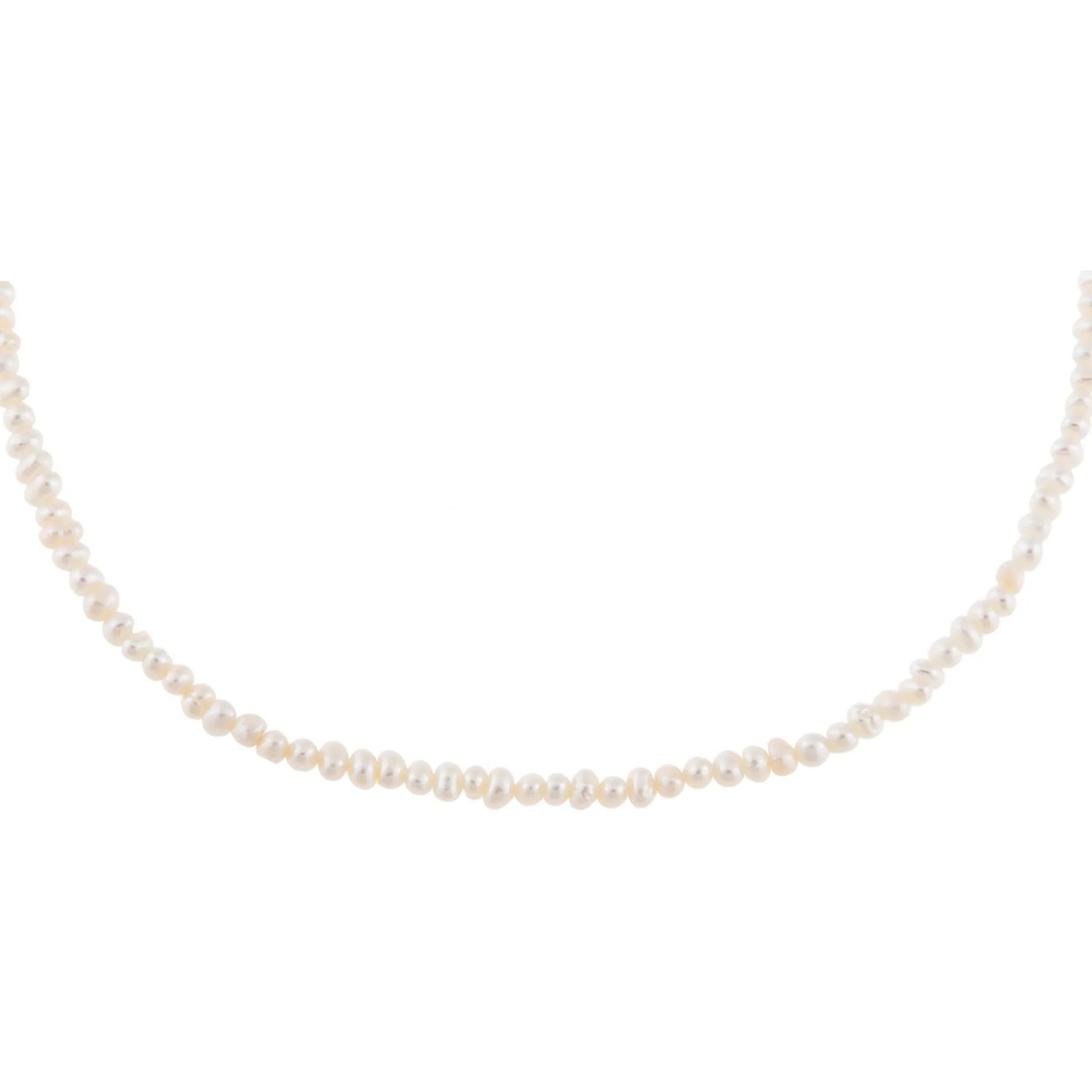 Tiny Pearl Choker by By Adina Eden Pearl White | Casual Chic Boutique