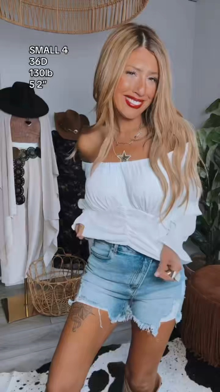 The cutest mom approved summer outfit! And these denim shorts are so comfy you forget you are wearing denim shorts! 

#LTKootd #LTKmomlife #LTKU