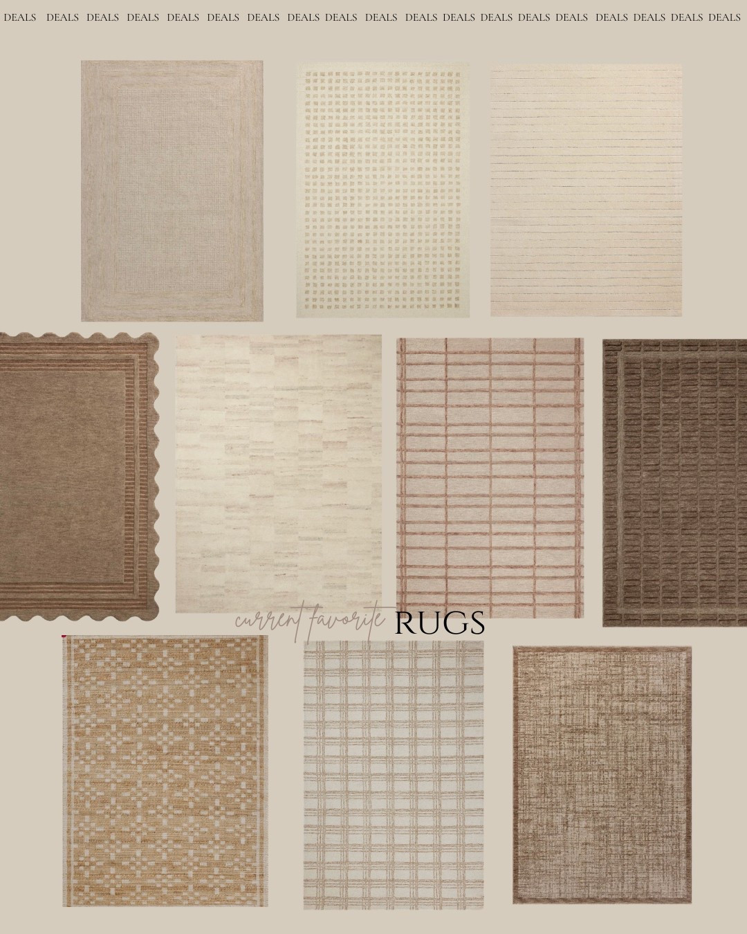 Modern neutral area rugs that I love the most😍

#LTKOver40 #LTKSaleAlert #LTKHome