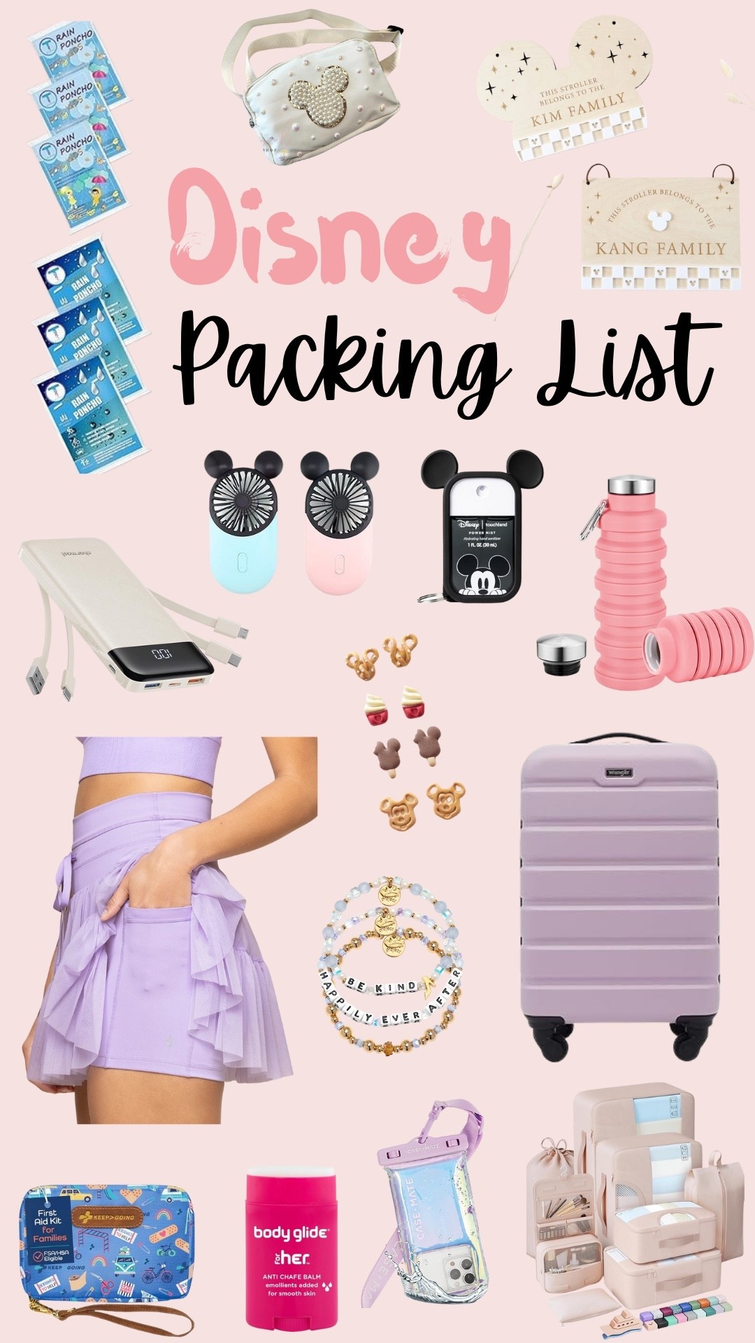 💖Disney Packing List! Some essentials for a great Disney trip! #disneyworld

#LTKSaleAlert #LTKTravel #LTKFindsUnder50