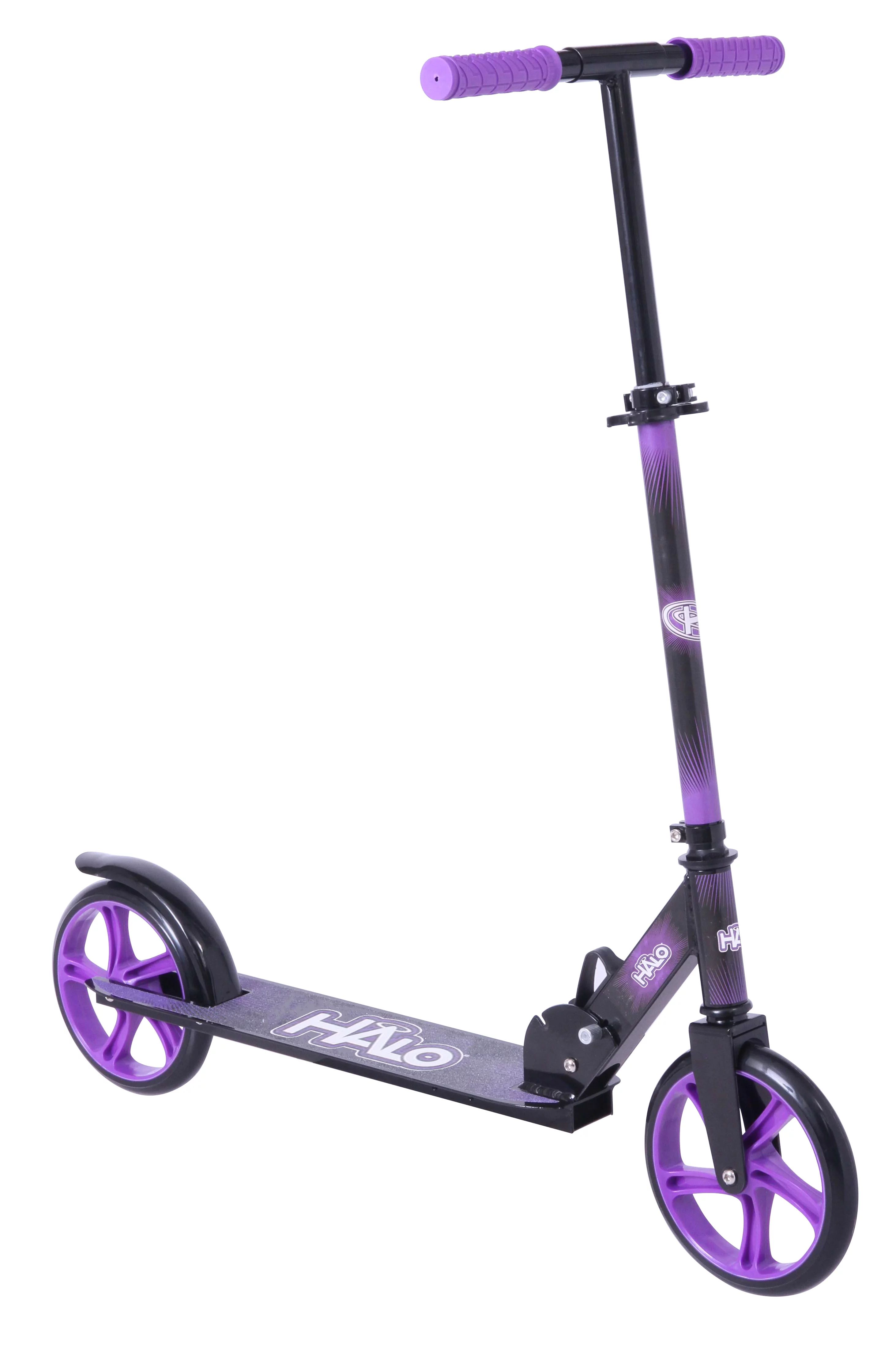 HALO Rise Above Supreme Big Wheel Scooter - Purple - Designed For All Riders (Unisex) - 200mm Whe... | Walmart (US)
