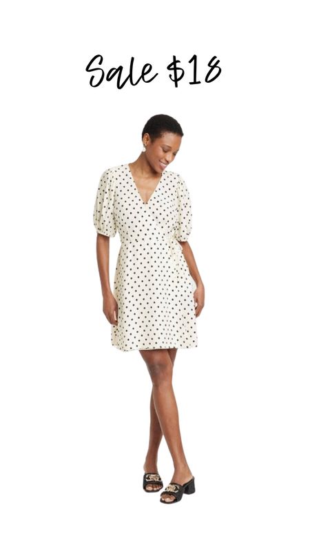 This mini wrap dress is on sale at Target! 

#LTKStyleTip #LTKFindsUnder50 #LTKSaleAlert