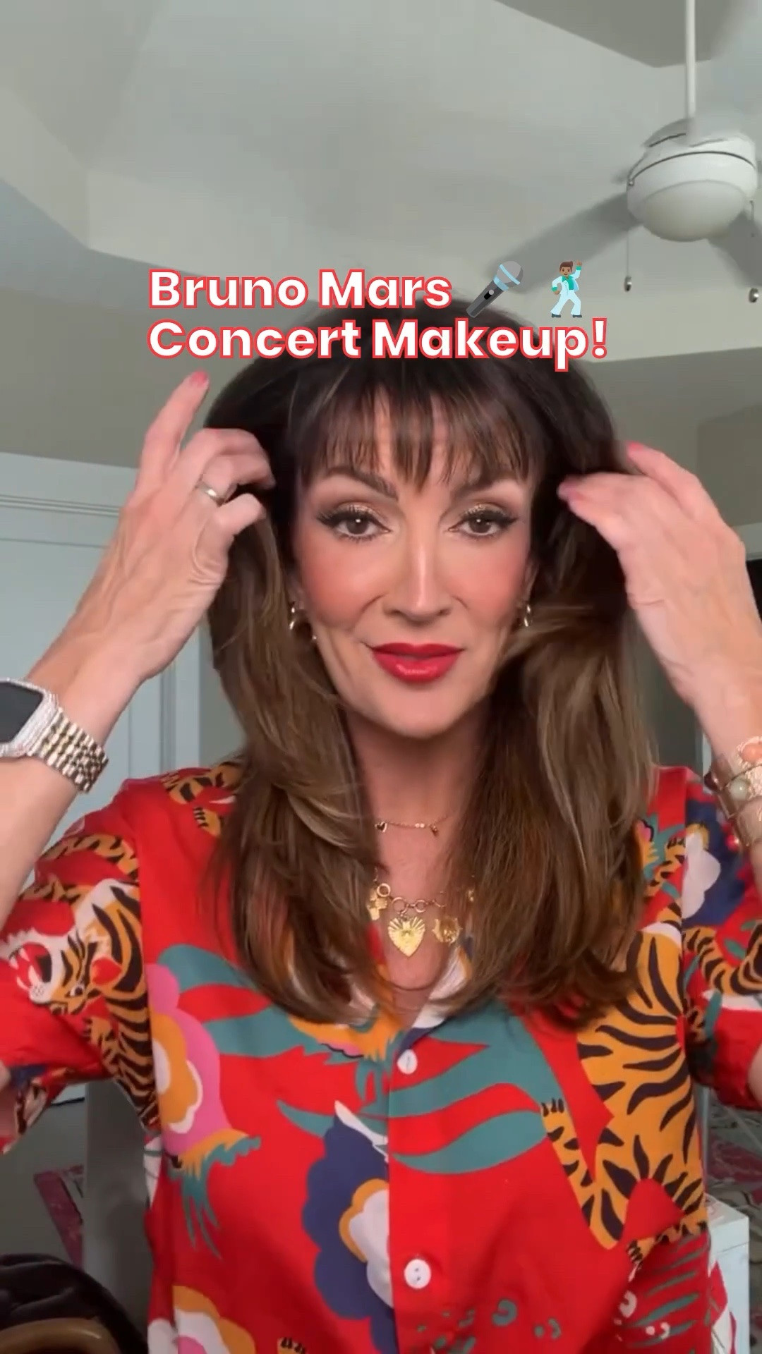 🎤🎶 @brunomars BOUND!! Got that face + fit right for tonight’s show!💄💫 // lip liner : red receipt lipstick : red hot 25 // foundation : shade 129 #beforeandafter #brunomars 


#LTKBeauty #LTKgrwm #LTKOver40