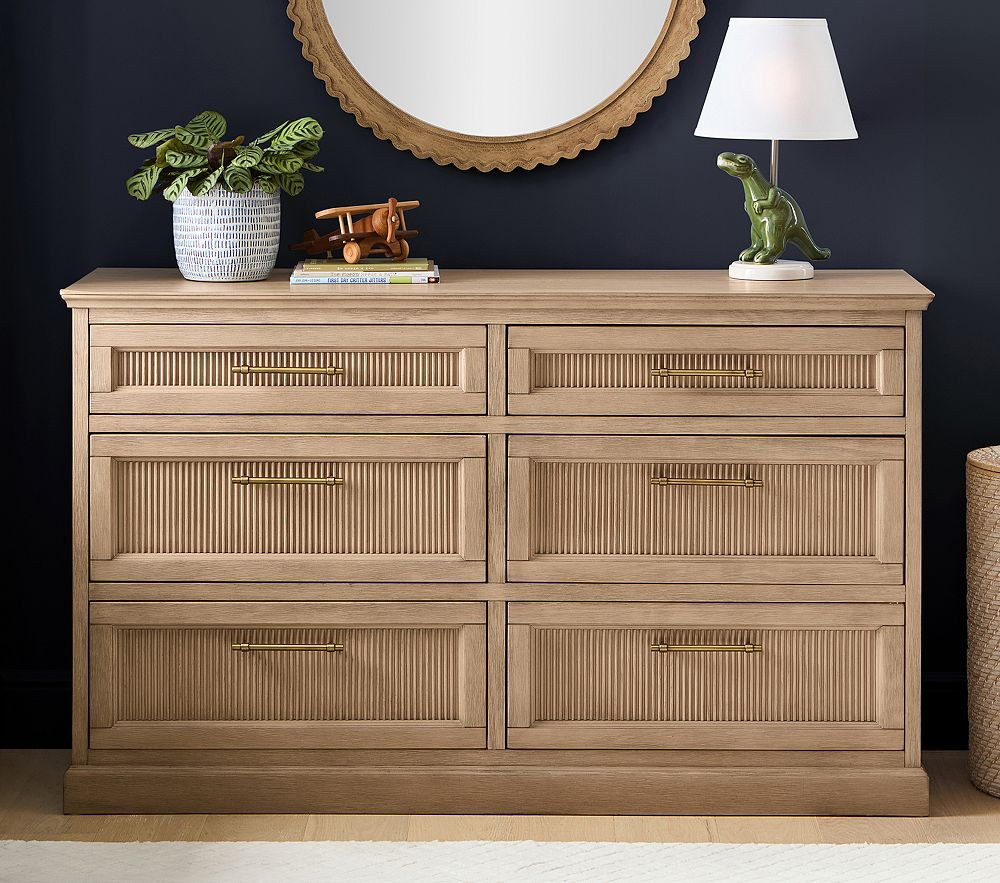 Blake 6-Drawer Dresser (56w x 19d") | Pottery Barn Kids