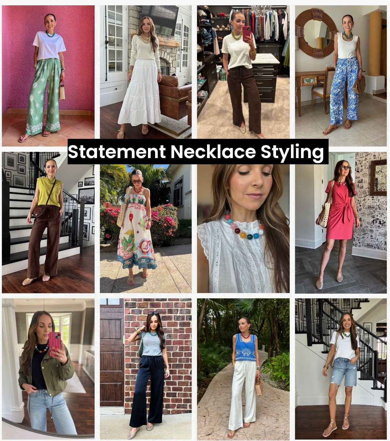 Ways to style Statement necklaces 
@amazon @baublebar @Tuckernuck 

#LTKgrwm #LTKootd #LTKSeasonal