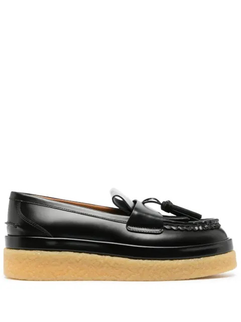 Chloé Jamie Leather Loafers - Farfetch | Farfetch Global
