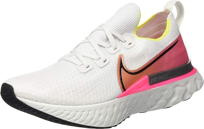 Nike Women's Competition Running Shoes, Platinum Tint Black Pink Blast | Amazon (US)