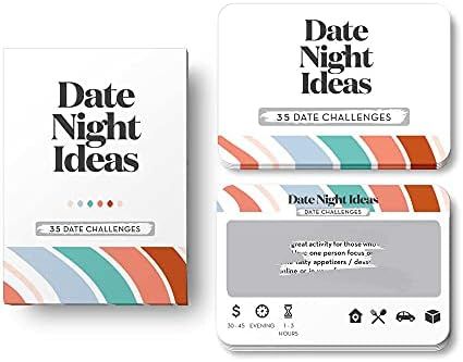 Romantic Couples Gift - Fun & Adventurous Date Night Box - Scratch Off Card Game with Exciting Date  | Amazon (US)