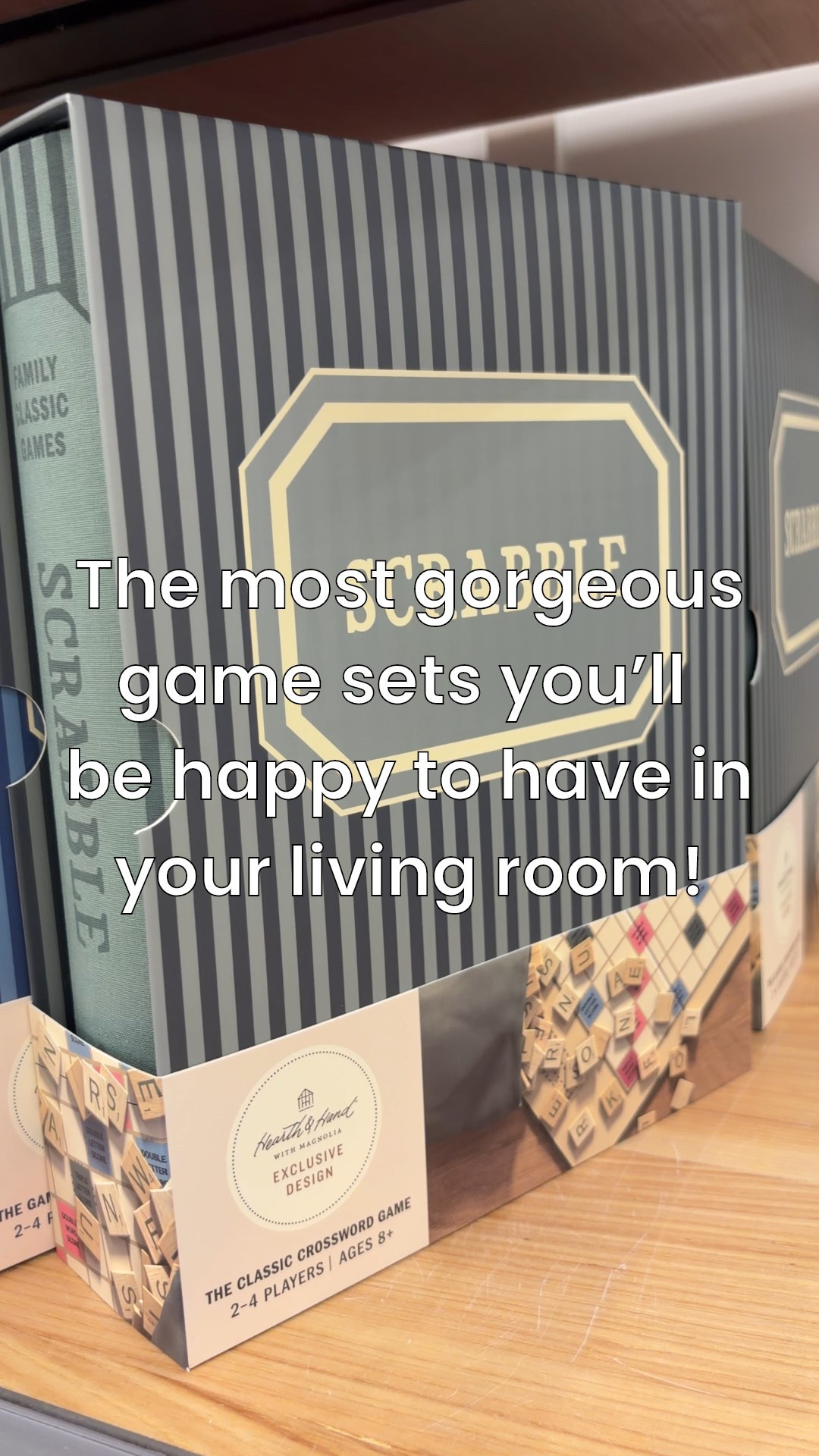 I’ve had my eye on these gorgeous game sets for so long. They’re beautiful enough to use to decorate your shelves, but also functional game boards ready to play at all times! These would make such a fun gift for people you don’t know what to buy  

#LTKHoliday #LTKGiftGuide #LTKHome