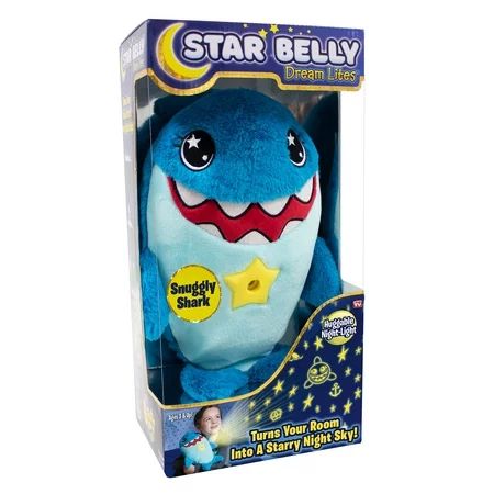 Star Belly Dream Lites Snuggly Shark Huggable Kids Night Light As Seen on TV | Walmart (US)