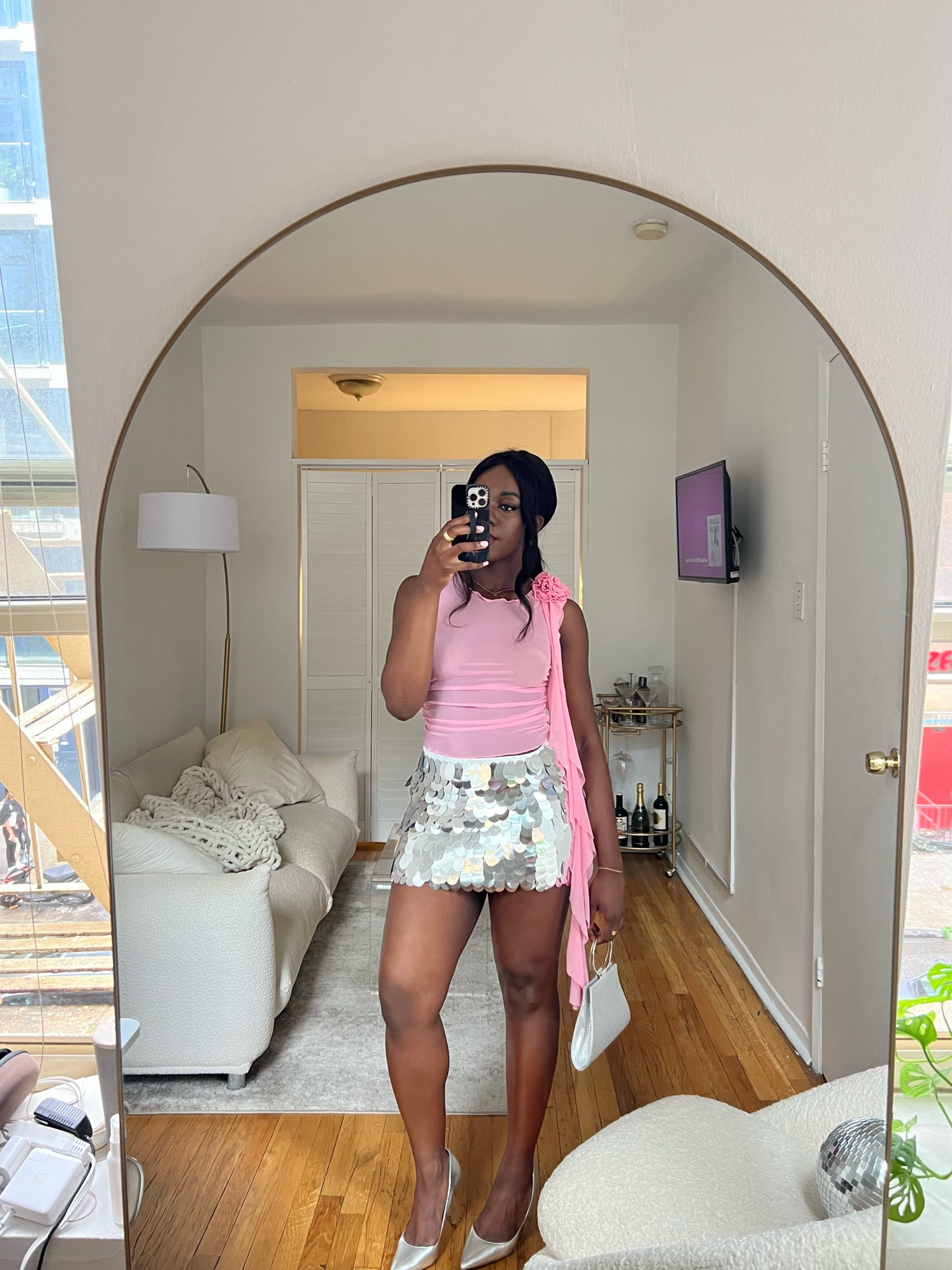 Outfit inspo, glam outfit, outfit ideas, night out outfit, sheer top, NYFW, fashion week outfit, Amazon fashion, Amazon must haves 

#LTKSale #LTKfindsunder50 #LTKsalealert