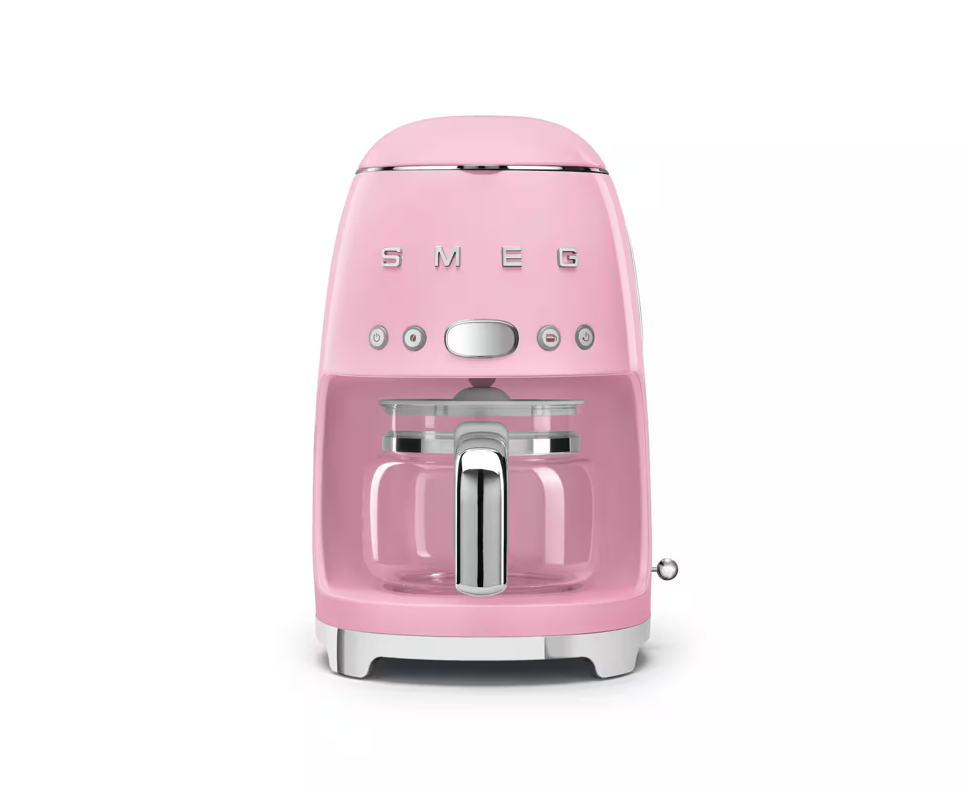 SMEG - DCF02 Drip 10-Cup Coffee Maker - Pink | Best Buy U.S.