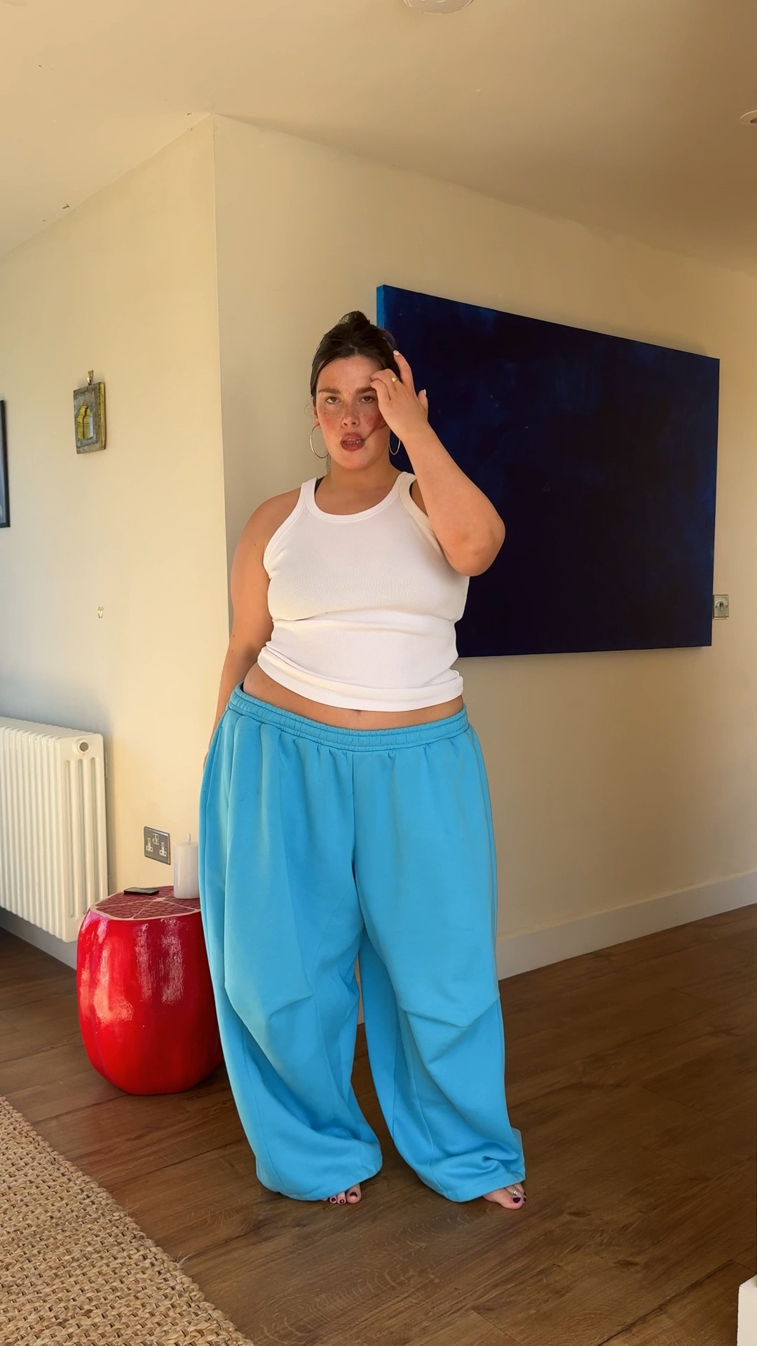 My fave sweatpants right now!
I’m wearing a size large 

#LTKplussize