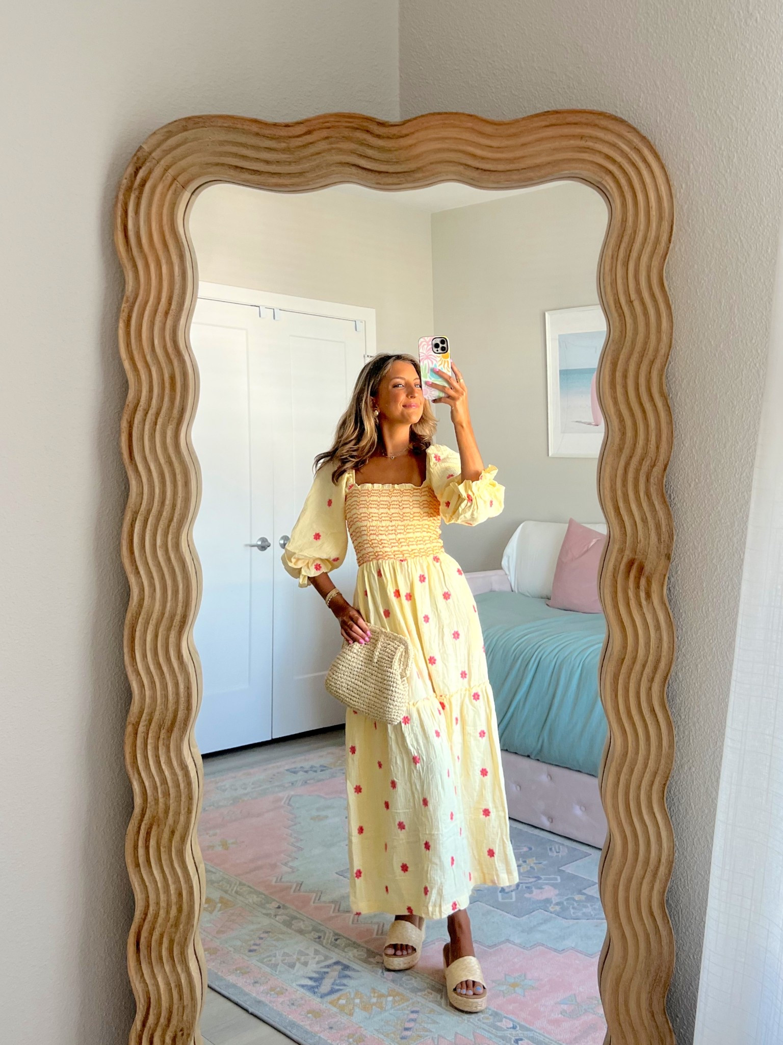 Easter Sunday outfit of the day💗🌴💛🐣