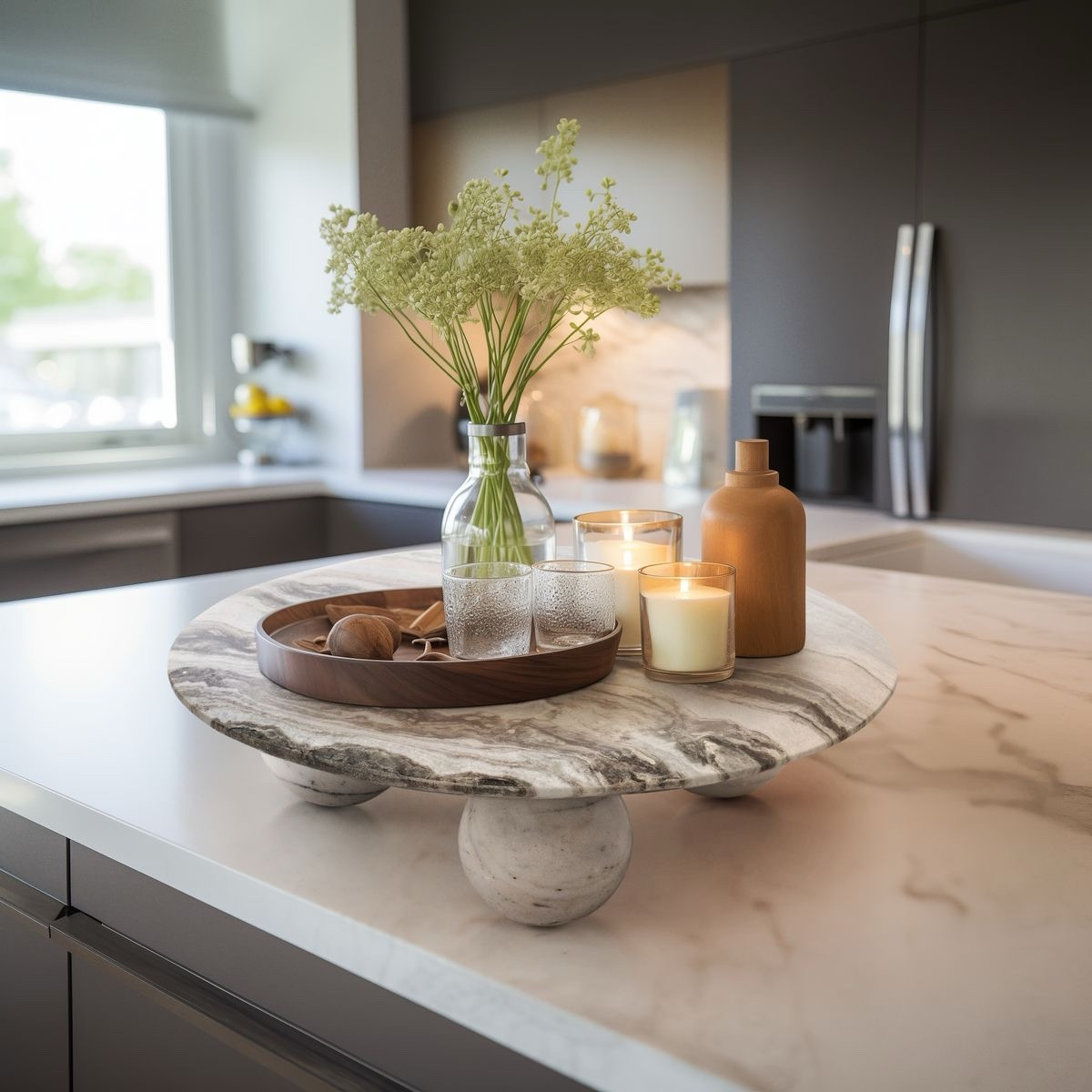 A marble tray turns the simplest corner into a statement of sophistication. 
Shop my favorites here!

#LTKU #LTKHome #LTKSeasonal