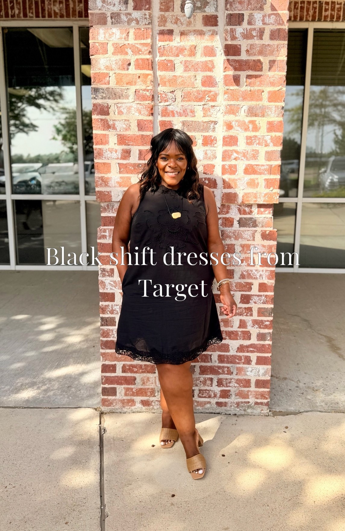 My workwear #ootd is an oldie from @Target but they just launched a handful of new black dresses that are similar to mine! Everyone needs a LBD in their closet! 💁🏽‍♀️

#LTKootd #LTKPetite #LTKPlusSize